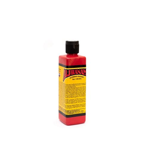 Alphanamel Alpha Red Enamel Paint For Pinstriping Sign Painting ...