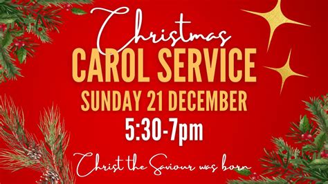 Christmas Carol Service!, Hillcrest Normal School, 218 Cambridge Road ...