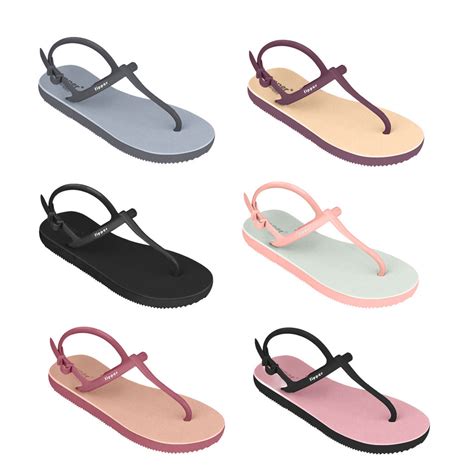 Fipper Strappy Rubber Sandal New Collection for Women | Shopee Malaysia