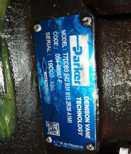 Veljan Denison Hydraulic Vane Pumps,valve & Motor - Parker Denison ...