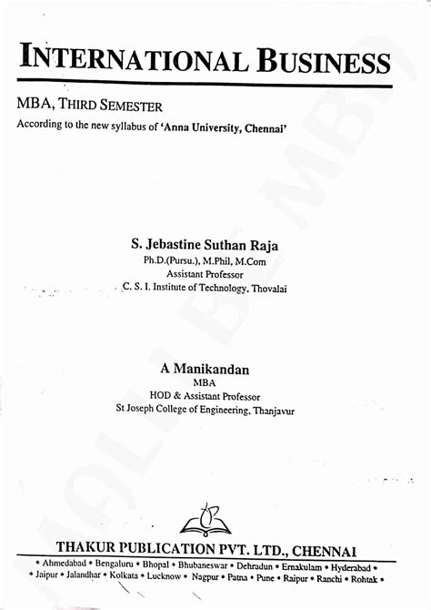 BA4302 International Business Full book - operations - Studocu