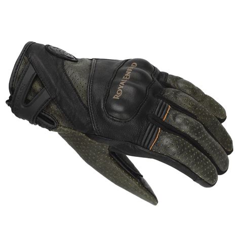 Royal Enfield Stalwart Riding Gloves (Black Olive)– Moto Central