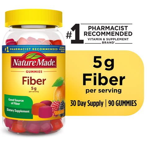 Nature Made Fiber Gummies 5 g Per Serving (90 ct) Delivery or Pickup ...