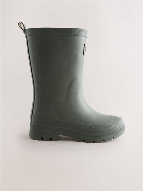 Buy Khaki Green Warm Lined Wellies from Next India