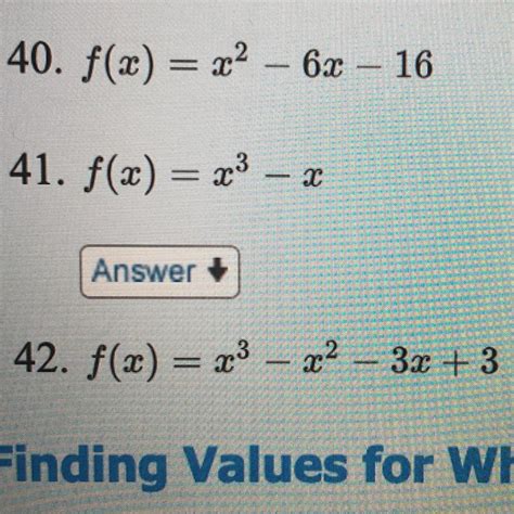 The question asks to find all real values of x for which f(x)=0. - brainly.com