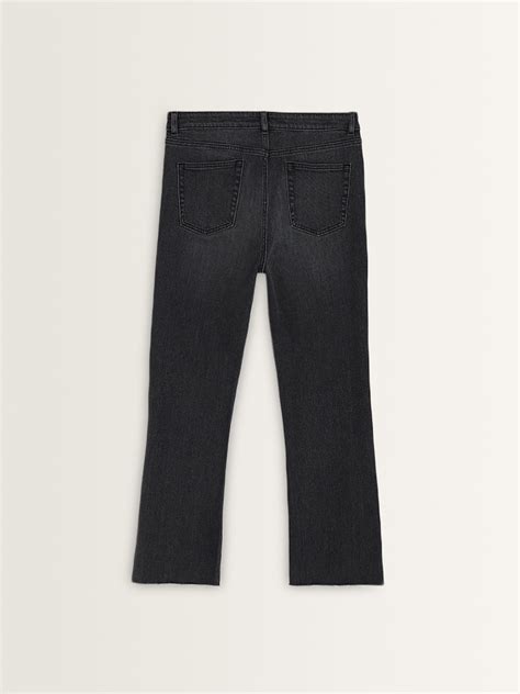 Buy LOV Grey Straight - Fit High - Rise Jeans from Westside