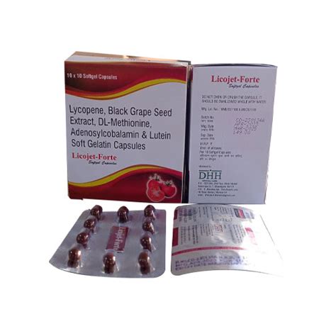 LICOJET-FORTE Softgel Capsules DH Biotech