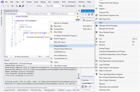 Image result for Add a Project in C# Using a Project Reference