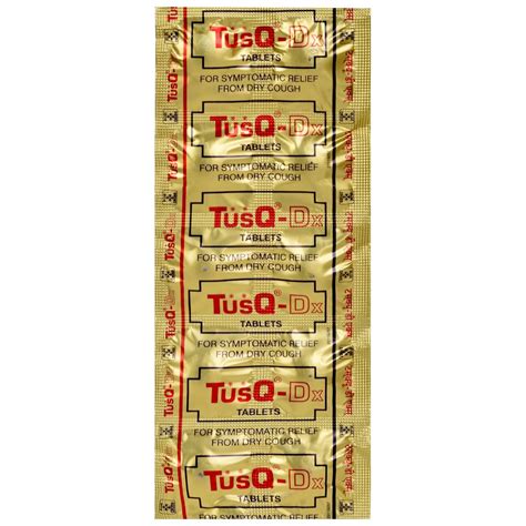 TusQ-Dx - Strip of 10 Tablets : Amazon.in: Health & Personal Care