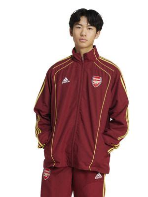 Buy adidas Afc Ubp Tt Men Maroon Football Jacket (XS) Online