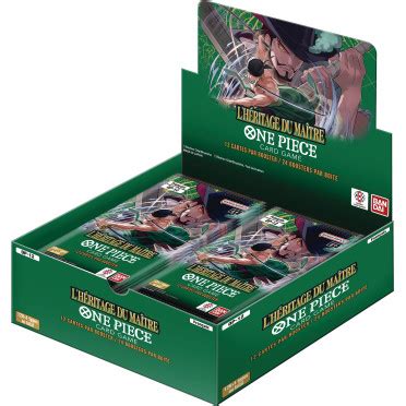 Acheter One Piece Le Jeu de Cartes - L'héritage du Maître - Boite de 24 ...