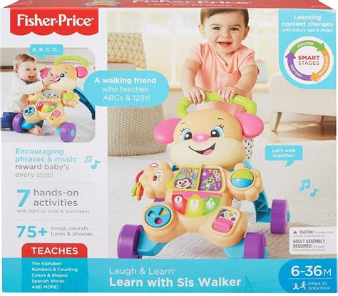 Buy Fisher Price Laugh and Learn Smart Stages Learn with Sis Walker ...