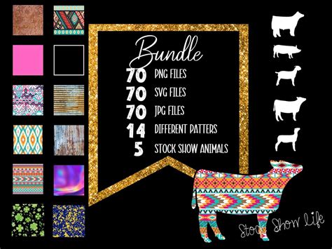 Buy Stock Show PNG JPG SVG Digital Download Files. Livestock Show ...