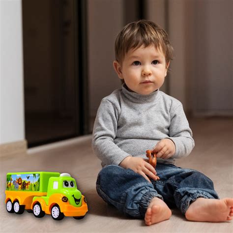 Small Green and yellow Toy Truck. — DeoDap