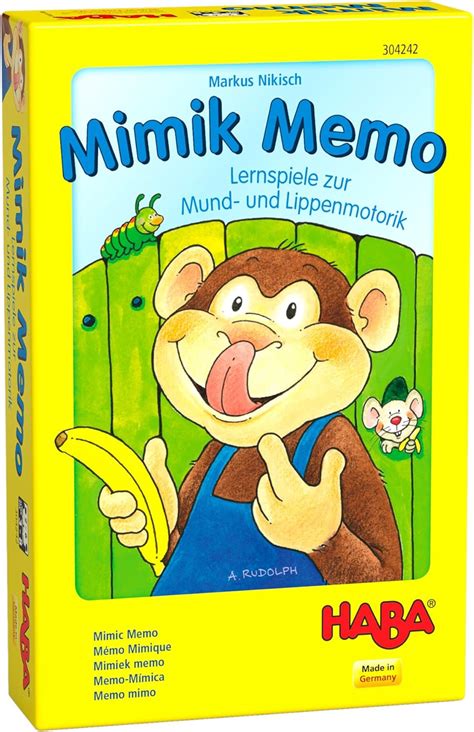 HABA Mimik Memo: Cooperative Memory Game for 3-8 Year Olds : Amazon.in ...