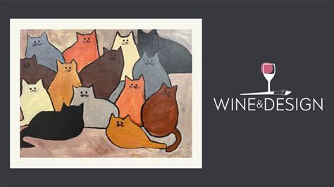Fat Cats - Step By Step Acrylic Painting Class, Wine & Design (Raleigh ...