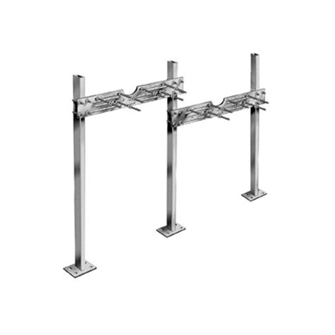 BIM objects - Free download! MC-33-2 Hanger Plate Carrier with Uprights ...