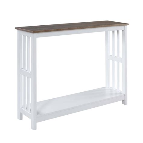 Bartlett Field Console Bar Table in Driftwood - Walmart.com