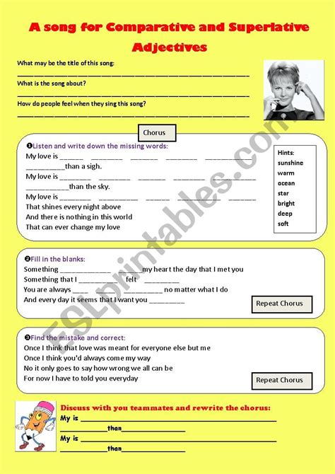 Comparative Adjective Song 的图像结果