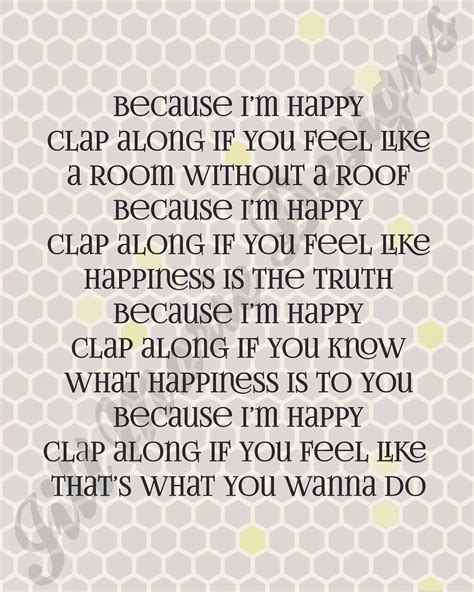 Happy Song Pharrell Williams Lyrics