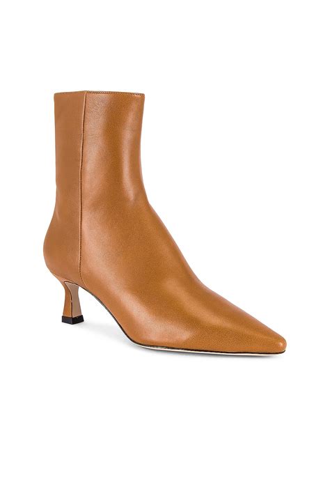 Lola Cruz Corina Bootie in Cuero | REVOLVE