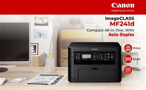 Amazon.in: Buy Canon MF241D Digital Multifunction Laser Printer, Black ...