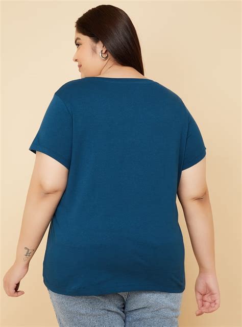 Buy Women Printed T-shirt Online at just Rs. 399.0 - 1000015540758 ...