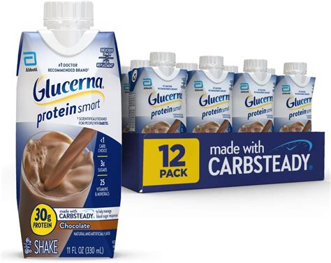Glucerna Protein Smart Shake: Bebida Diabética com 30g de Proteína e ...