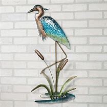 Image result for Outdoor Metal Wall Art Heron