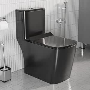 Ceramic One Piece Rimless Flushing Western Toilet Commode | 10 Ltr ...