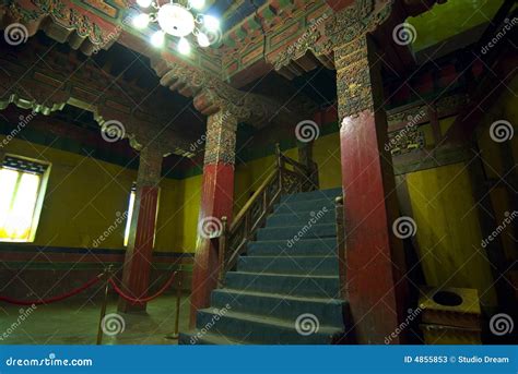 Inside Tibetan Potala Palace Stock Image - Image of indoor ...
