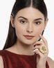 Buy Gold-Toned & White Rings for Women by ZAVERI PEARLS Online | Ajio.com