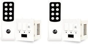DOTT Modular Remote Control Switch For 2 Lights & 1 Fan - One Way ...