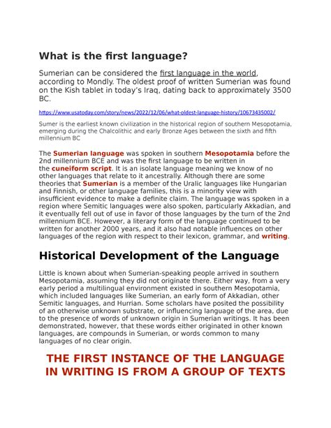 First Spoken Language 的图像结果