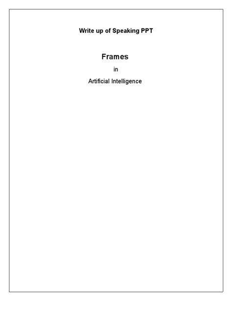 Image result for Frame Problem Explained