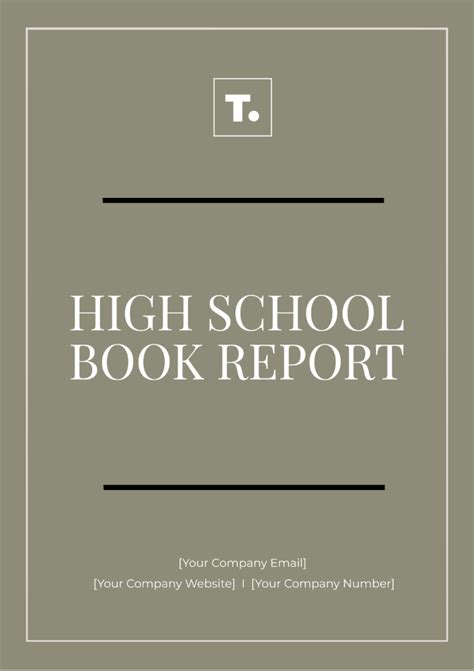 FREE Book Report Templates & Examples - Edit Online & Download