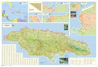 Buy Shell Road Map of Jamaica Book Online at Low Prices in India ...