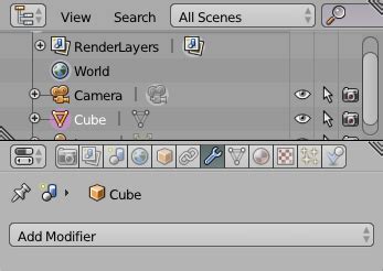 Image result for How to Add a Modifier in Blender
