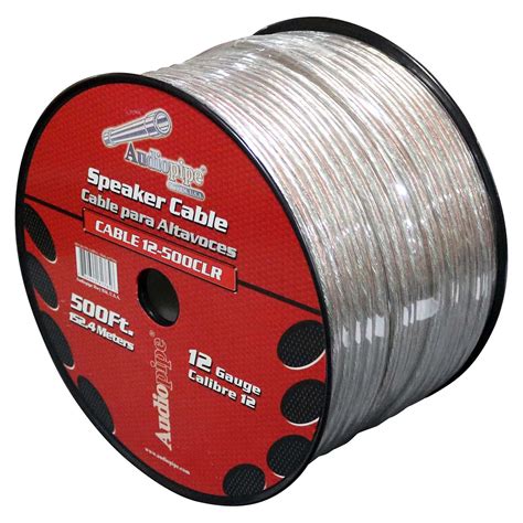 Speaker Wire 12 Awg 500Ft at Rachel Molloy blog