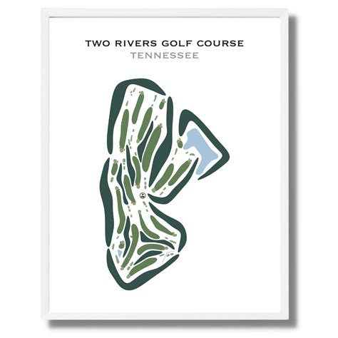 Buy the best printed golf course Two Rivers Golf Course, Tennessee ...