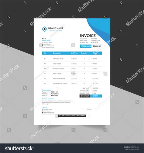 Image result for Creating an Invoice in InDesign