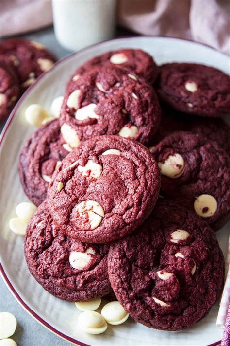 Chocolate Chip Cookies Red Velvet at Cathy Remington blog