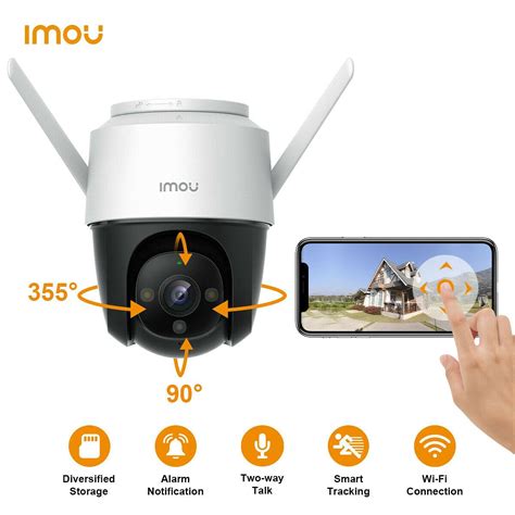 Buy Imou 4MP Security Camera IP Outdoor Pan/Tilt Wi-Fi Camera Home ...