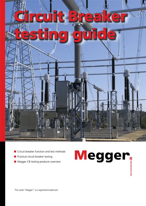 Image result for Testing Circuit Breaker for Small Generator