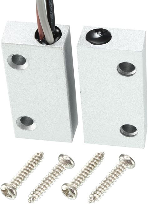 Buy uxcell Rolling Door Contact Magnetic Reed Switch Alarm with 3 Wires ...