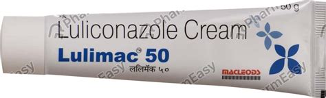 Lulimac 1 %W/W Cream (50): Uses, Side Effects, Price & Dosage | PharmEasy