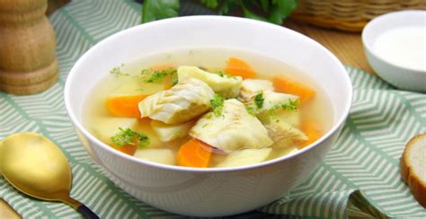 Суп из трески с картофелем. Рецепт с овощами, рисом, сливками