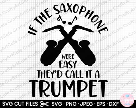 Buy Saxophone Svg Cricut Cut File Online in India - Etsy
