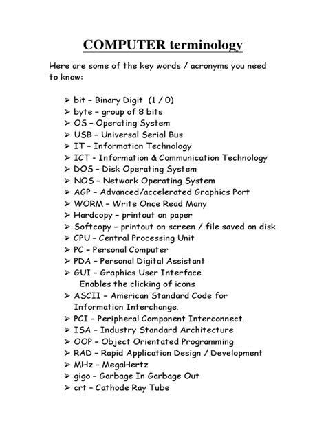 Computer Acronyms 的图像结果