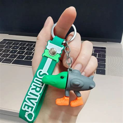 Brainrot Meme Riot Keychain